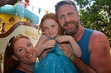 Scentsy Superstar Directors Alexandra & Scott with daughter Theia on a Scentsy Trip in Disneyland California