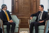 UAE foreign minister meets Syria’s Assad in further sign of warming ties