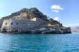 A colônia de leprosos na Ilha de Spinalonga