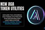 AGA Tokens: Your exclusive key to the Agora ecosystem