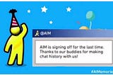 What happened to AOL’s Instant Messenger (AIM)?
