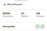 I FINALLY REACHED 100K on UpWork!