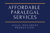 Affordable Paralegal Michael Saunders