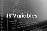 JavaScript 001: Variables