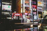 A view of the entrance of red-light district Kabukicho Ichiban-gai, Shinjuku-Ku, Japan at 2 in the morning. Photo by Paul Ast on Unsplash.