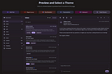 shadcn/ui custom themes