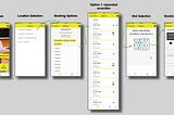 Ironhack Challenge 2: Wireframing a User Flow in a Selected App