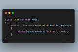 Using Laravel Scope Methods to Update Records