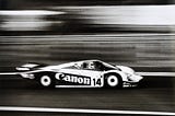 Sports action in mono
