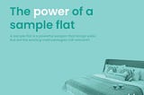 The power of a sample flat-
