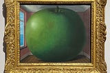 On The Listening Room (1952) by René Magritte