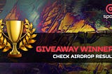 Spore Giveaway Winners!