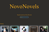 An Unparalleled World of Web-Novels: Exploring NovoNovels.top