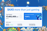 How to stake AXS token