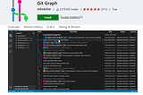 Git Graph extension for Visual Studio Code