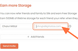 Earn free storage with Slik Safe