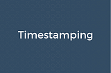 Everything you need to know about the Geens timestamping services