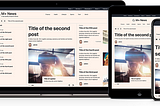 Build great news and op-ed sites for business and finance with Minimal+ News