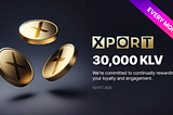 Earn KLV for Holding XPORT: XPORT Rewards Program Launched!