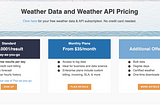 Visual Crossing — The weather experts