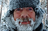 Big Issue vendor Ralph swaps south coast for Lapland winter wonderland