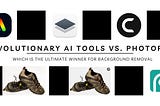 AI tools vs. Photopea: Which is the ultimate winner for background removal