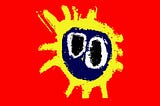 Primal scream’s Screamadelic album cover art. Abstract Sun