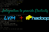 Elasticity Task — LVM on Hadoop
