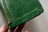 Image of and old, hardcover English-Spanish dictionary