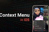 Context Menus in iOS