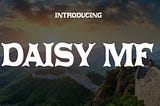 Daisy MF Font : Free Font Download