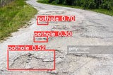 Pothole detection using YOLOv5