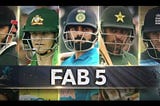 Fab Five in the ICC ODI World Cups