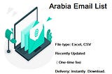Saudi Arabia Email List