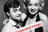 Marilyn Monroe and Daniel Radcliffe, deepfakes of the actors. Video #deepfake and entertainment industry. #AI