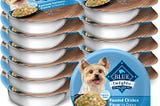 Blue Buffalo Delights Natural Adult Small Breed Wet Dog Food Cup, Roasted Chicken Flavor in Hearty…