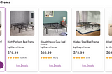 Case study: Designing a product recommendation carousel