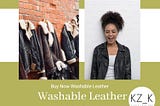 Unleash the potential of washable leather for a lifestyle that’s both refined and effortless.