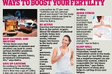 Boost your Fertility