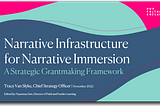 Want Narrative Power? Invest in Narrative Infrastructure.