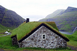 Grass Roofed House, Streymoy, Faroe Islands