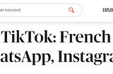 It’s not just TikTok