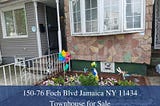150–76 Foch Blvd Jamaica NY 11434 | Townhouse for Sale