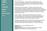 Safe Execution: Patents & Possible Pasts