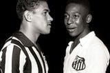 Pelé x Mané: em um confronto para a história, Santos derrubou o Botafogo no Maracanã na Taça Brasil…