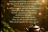 The Last tea cup ☕️💫