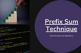 Prefix Sum (vs. sliding window)