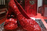 Sparkly Red Dance Shoes