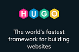 Rewriting my website with hugo