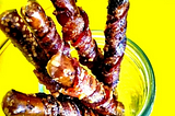 Bacon Wrapped Pretzels — Pork